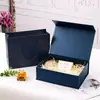 Caja de Regalo con Tapa Abatible en Forma de Libro Logotipo Personalizado Caja de Regalo Magnética en Forma de Libro Caja para Cosméticos Caja para Té Embalaje