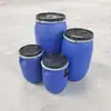 Barril con Brida Personalizado de 200L Barril de Aro de Hierro de 30L 50kg Barril con Aro de 60L Barril de Plástico de 125L Resistente a Ácidos y Álcalis