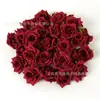 Flores Artificiais para Casamentos, Série Vermelha Materiais DIY, Flores de Rosa, Peônias, Hortênsias, Flores Artificiais com Toque de Alto Padrão e Realista