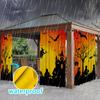 Cortina Ventana Pantalla Impermeable Exterior Comercio Exterior Transfronterizo Pabellón Moderno Amazon Transfronterizo Toldo Protector Solar Serie Bosque