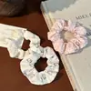 Nuevo Scrunchie Rosa de Hello Kitty Dibujo Elástico para Cola de Caballo Cuerda para Moño de Cabello Popular de Moda para Niña