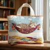 Bolsa de Ombro Tote Acolchoada com Estampa Moda Tendência Feminina Novo Produto 3D Transfronteiriço Temu Amazon