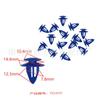 Painel de Porta de Carro Mitsubishi Mitsubishi Acessórios Aplicáveis Painel Protetor Clipes de Fixação Decorativos Clipes de Instalação de Saia
