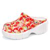 Sandalias de Plataforma de 6 cm para Mujer que Aumentan la Altura, Zuecos, Nuevos Estilos de Verano 2024, Pantuflas Baotou para Niñas, Zapatos Casuales para Jardín