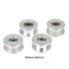 Impresora 3D Polea Loca 2Gt Polea Loca de Correa Síncrona Polea Pasiva Tipo H Dientes 16/20 Ancho de Correa 6/10mm