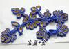 Botões de Disco Estilo Chinês DIY Tops Cheongsam Traje Tang Figurino de Palco Acessórios Decorativos Botões de Disco Retrô