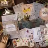 Paquete de Materiales de Diario Original Momo: Serie de Historia del Arte - Colección Mixta Vintage, 27 Piezas en 6 Estilos