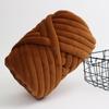 Lana islandesa supergruesa de 2 cm tejida a mano bola de lana relleno de hilo grueso núcleo de hilo de algodón núcleo de hilo de algodón bolsa DIY tira anticolisión contorno de cama