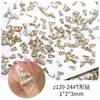 Champagne 5A Mini Zirconio Decoraciones para Uñas al por Mayor Súper Brillantes Mezcla de Tamaños Pequeños Forma de Corazón Gota de Agua Marquise Rhinestones para Uñas