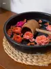 Cama de Belleza Estilo Tailandés con Lavabo para Lavado de Manos, Decoración de Spa, Lavabo para Lavado de Manos de Yoga, Cuenco Cerámico para Aromaterapia