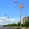 Farolas Led de Estilo Étnico con Patrones de las Etnias Dai y Miao para Carreteras Rurales Exteriores, Turismo Cultural e Iluminación de Paisajes