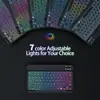 Teclado Bluetooth, Teléfono Móvil, Tableta, Teclado y Ratón Inalámbricos Portátiles Universales, Adecuado para Ipad, Huawei, Xiaomi