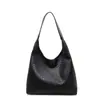 Bolsa Tote Retrô Tendência de Grande Capacidade para Mulheres 2025 Outono Nova Bolsa Versátil Casual de Alto Padrão Ombro Único Axila