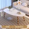 Internet Celebridade Pequena Mesa de Centro Simples Moderno Criativo Pequeno Sofá Mesa Lateral para Casa de Aluguel Simples Quarto Mesa Lateral
