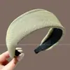 Diadema de corona alta para mujer, nuevo modelo 2026, diadema antideslizante para lavarse la cara, de ala ancha con dientes, pinza para el pelo, accesorio de pelo simple