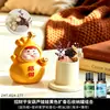 Linda piedra difusora de aroma sin llama con forma de calabaza, aceite esencial, adorno de escritorio para dormitorio, hogar, decoración creativa de nicho de alta gama