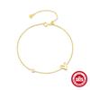 Pulsera clásica de plata esterlina S925 con incrustaciones de diamantes para mujer, diseño de nicho de celebridades de Internet japonesas y coreanas, temperamento que combina con todo.