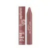 Lápiz Labial Mate en Polvo de Pasta de Frijol Zephoco, Color Natural Mate, Maquillaje que No se Desvanece, Aplicación Diaria para Modificar los Labios
