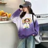 Ropa de Invierno para Niñas Sudadera con Felpa Tallas Grandes 2026 Nuevo Estilo Elegante Otoño e Invierno Infantil Manga Raglán Cuello Redondo Top