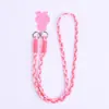 Cordón Personalizado con Combinación de Colores y Acolchado, Cordón Tejido Duradero para Teléfono, Cordón Largo No Ajustable Cruzado para Teléfono