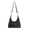 Bolso de Axila Retro de Nicho para Mujer Estilo Europeo Americano Chica Popular de Moda para Viajar Bolso de Hombro Único Bolso Cruzado de Gran Capacidad Bolso de Mano Versátil