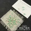 Wuzhou K9 Super Brilhante 6x10 Forma de Ovo de Pombo Strass 1:1 Decoração de Pontos de Cigarro Unha Apontada Ornaments de Nail Art Acessórios de Strass diy