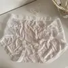 Novo Estilo Cintura Média Renda Vazada Lingerie Infantil Atacado Antibacteriana Sem Costura Macia Confortável Lingerie Sexy Feminina