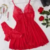 Aliexpress Amazon Transfronteiriço Novo Renda Malha Costura Suspensório Saia Plissada Feminina Roupa de Casa Cor Contrastante