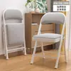 Silla de Oficina para Conferencias sin Montaje Silla de Computadora Silla de Entrenamiento Silla Plegable con Respaldo para el Hogar Taburete para Dormitorio de Estudiantes Silla de Comedor