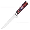 Cuchillo de Cocina de Acero Inoxidable Transfronterizo para Mujeres, Mango Multicolor, Cuchillo para Cortar Carne con Cabeza de Acero, Cuchillo para Rebanar Forjado, Cuchillo de Cocina
