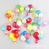 Accesorios de Resina Accesorios de Pegamento Blanco Almohadilla de Tinta Globo Aerostático DIY Globo para Mano y Pie Funda para Teléfono Móvil Tocados Accesorios para el Cabello