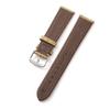 Nueva Correa de Reloj de Cuero Genuino Italiano de Gama Alta Correa de Reloj Suave de Piel de Vaca para Hombres y Mujeres Correa de Reloj de Cuero de Aceite y Cera Retro 18-22mm