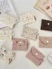 511242 Cartera Pequeña de Pana Porta Tarjetas Almacenamiento de Monedas Cartera de Estudiante Porta Tarjetas Bolsa para Tarjeta de Identificación