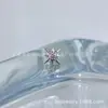 Astmf-13 Aleación de Titanio Rosa Colección Grande de Pendientes G23 Titanio Rosca Interna Circonita Pendientes de Labio Joyería para Piercings