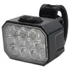 Nova Luz de Bicicleta de Alto Brilho Luz para Ciclismo Mountain Bike Conjunto de Luzes Dianteira e Traseira Carregamento USB à Prova d'Água ao Ar Livre Luz Q9