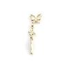 Libro de equitación rojo con colgante hueco de aleación de gran venta, mariposa, joyería fina para uñas de alta calidad CHJ0463