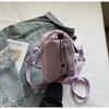 Bolsa Multifuncional Ligera Estilo Coreano para Botella de Agua Bolso Cruzado de Hombro para Mujer 2025 Nuevo Bolso de Cordón para Mujer Tendencia de Moda