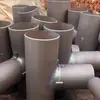 Codo de acero en T