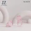 Caja de Mascarilla Labial en Forma de Anillo Jinzai, Tarro de Lodo Labial, Caja Vacía de Plástico, Material de Empaque