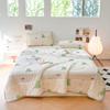 Venta al por mayor de fábrica verano nuevo Clase A maternal e infantil látex verano alfombrilla tres piezas plegable dormitorio individual lavable