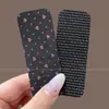 Presilhas de cabelo com velcro super fofas e populares com tema de petiscos de peixinhos e camarões, macias e adoráveis com alto valor estético, perfeitas para franjas e fios soltos