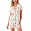 Set con Estampado de Monos, Pijama para Mujer, Tallas Grandes, Ropa de Casa Elegante para Familia, Estilo Lindo de Amazon