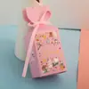 Caja de Dulces de Dibujos Animados para Bebé Caja de Cola de Pez Fiesta de Cumpleaños para Niños Bebé Luna Llena Caja Pequeña de Dulces Cartón de Empaque