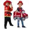 Disfraces de Bombero para Niños de Halloween Disfraces de Cosplay de Camión de Bomberos Disfraces para el Día de los Niños de Jardín de Infancia
