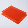 Fabricante Película de liberación de PET roja de doble cara de silicona simple película de aceite de silicona película de liberación mate corte personalizado película de aislamiento de PET