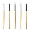Pluma de Silicona para Manicura Juego de 5 Piezas Herramienta Doble Cara Tallado Calcomanía de Presión Polvo Espejo Mágico Punto Diamante Palo de Madera Pluma de Manicura en Relieve