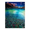 Pintura de diamantes 2021 nuevo completo de diamantes atardecer infantil de dibujos animados pegar a mano diamante punto de cruz niña dormitorio pequeño