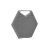 Nuevo Cepillo de Baño Poligonal de Silicona Amazon Portátil Colgable en Pared Cepillo de Baño Hexagonal de Silicona