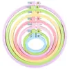 Directamente del fabricante: Aros de Bordado Color Caramelo DIY, Aros de Bordado Vintage, Herramientas y Accesorios de Bordado, Aros de Bordado, Anillos de Bordado de Punto de Cruz