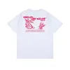 Primavera/Verano 2026 Nuevo Suéter Pulóver Unisex de Manga Corta con Cuello Redondo y Patrón de Dragón Ow Abeja Venta al por Mayor Dropshipping
